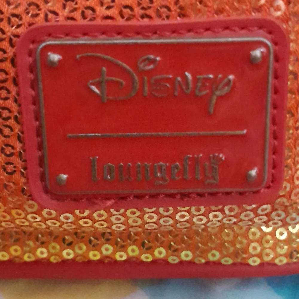 NWT Loungefly Disney Minnie Sequins Fall Bag - Picture 2 of 8